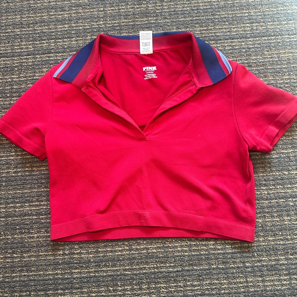 Victoria Secret PINK Cropped Polo